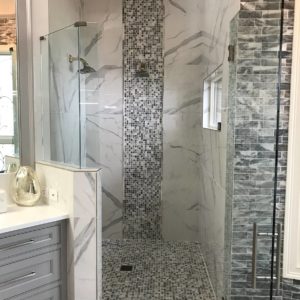 Beautifully Tiled Master Bath