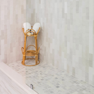 Fantasy Brown Mosaic Master Bath