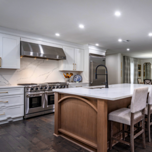 Charming Quartz Kitchen