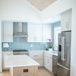 Coastal Blue Kitchen