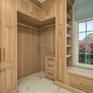 Modern Oak Closet