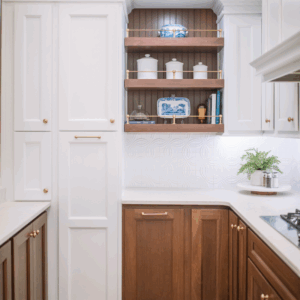 Blue And White Kitchen